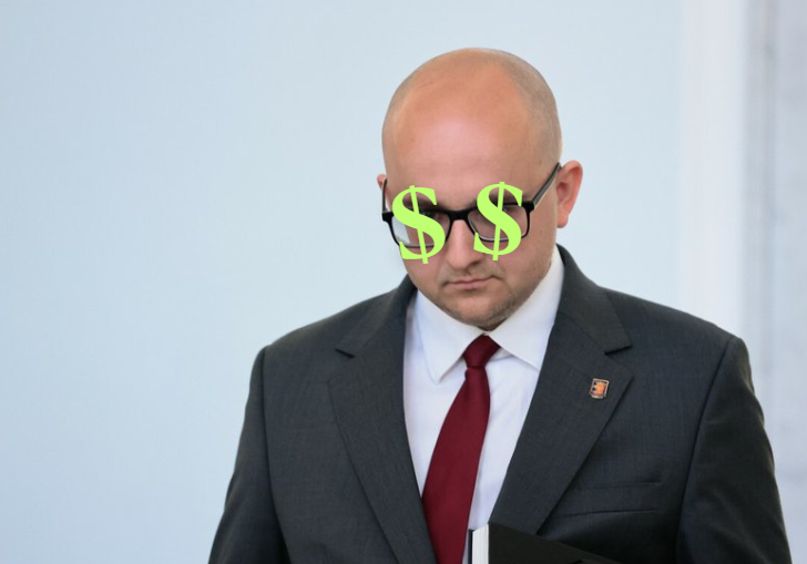 Matecki znów z puszką w dłoni – internetowa „zrzutka” zamiast sejmowej diety