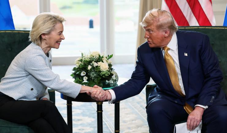 Von der Leyen rozmawiała z Trumpem o Rosji. Incydent z dronami nad Polską wywołał polityczne reakcje